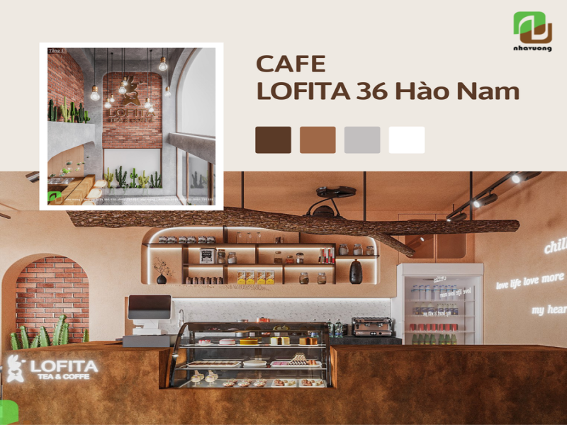 #1 Thiết kế nội thất quán cafe Lofita 36 Hào Nam đẹp nhất