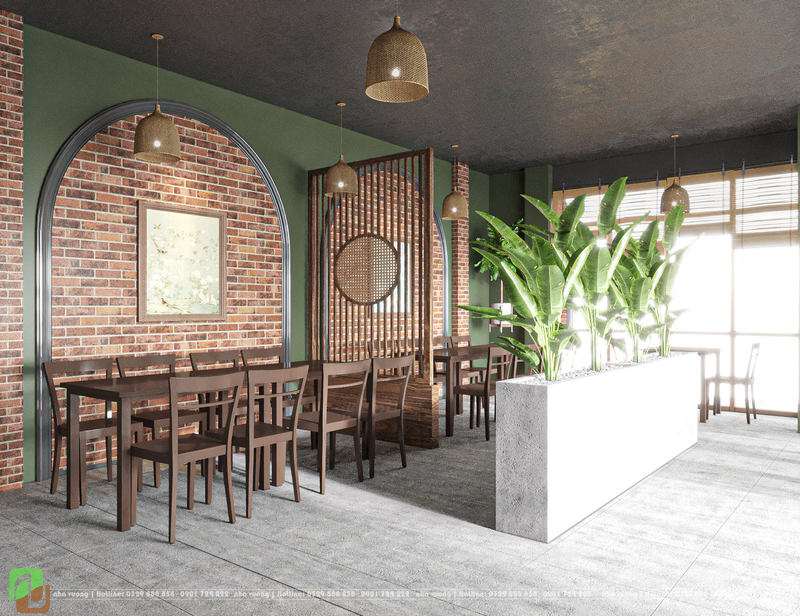 Mẫu thiết kế nội thất nhà hàng Phương Nam 69 Chùa Láng
