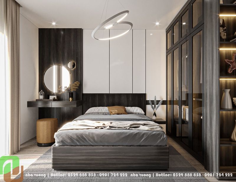 Thiết kế nội thất chung cư Times City - phòng ngủ