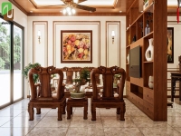 Mẫu thiết kế nội thất gỗ tự nhiên - Nâng tầm giá trị ngôi nhà của bạn